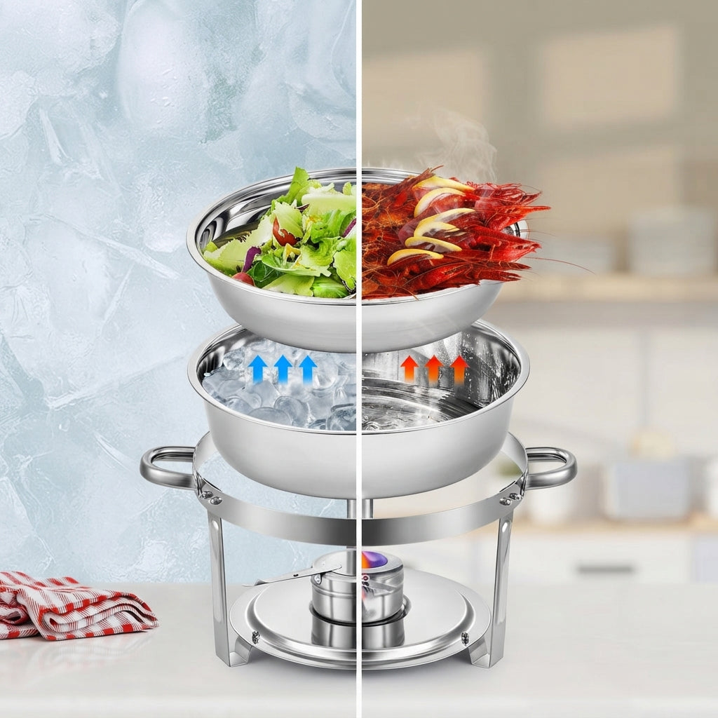 Posoda za postrežbo – INOX 6 L / 5 L
