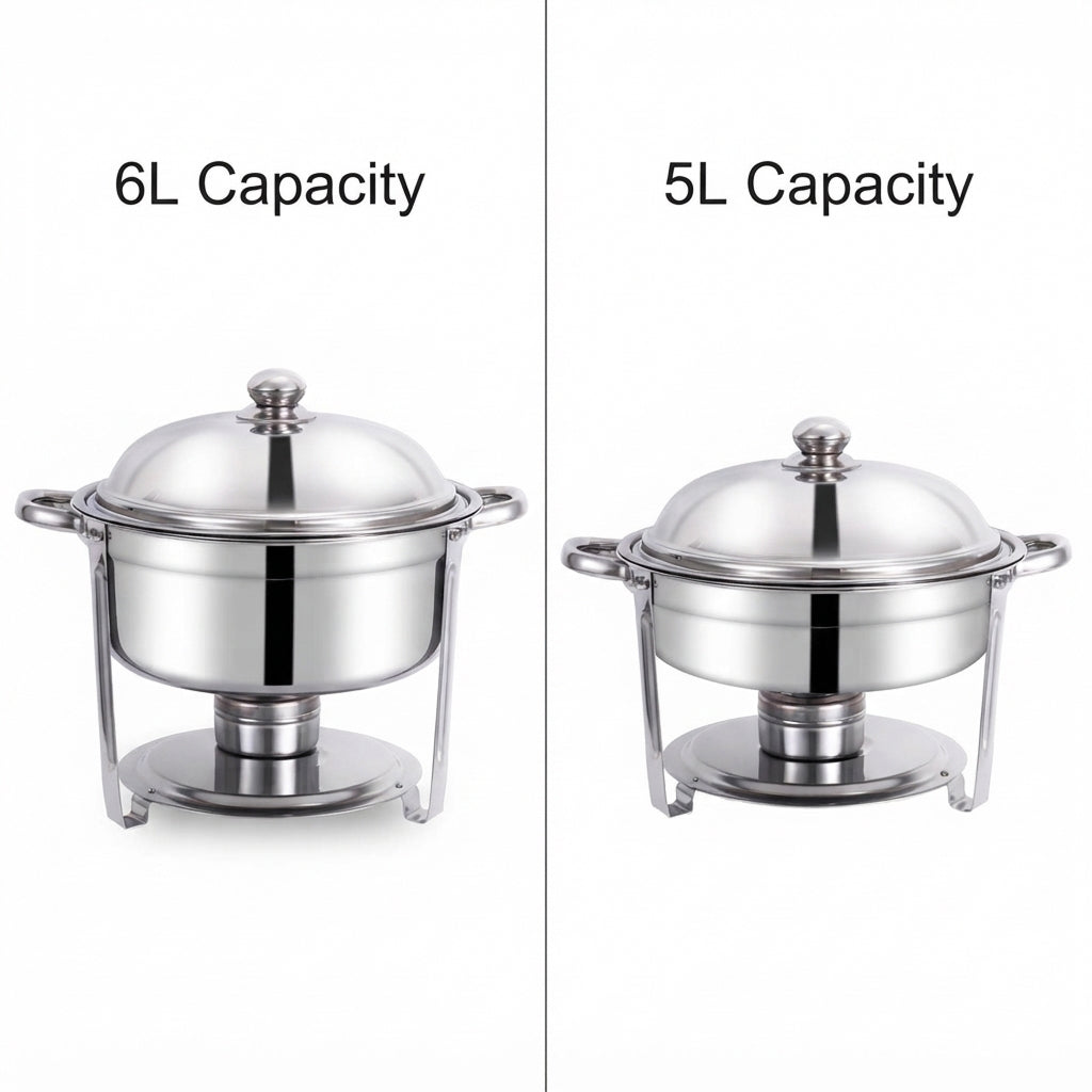 Posoda za postrežbo – INOX 6 L / 5 L