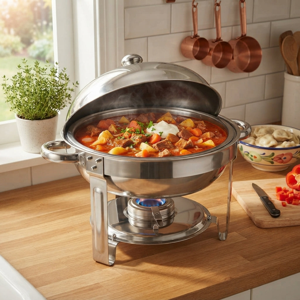 Posoda za postrežbo – INOX 6 L / 5 L