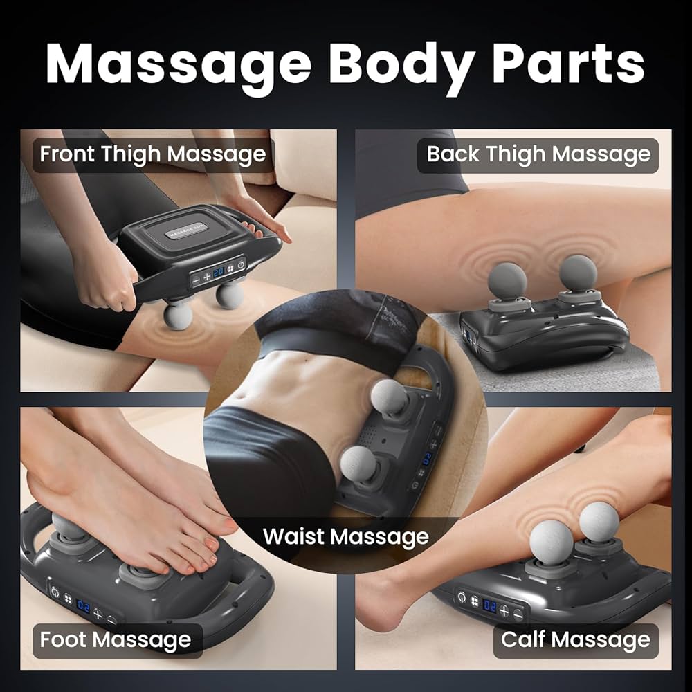 SHIATSU S 4 ROTACIJSKIMI MASAŽNIMI GLAVAMI