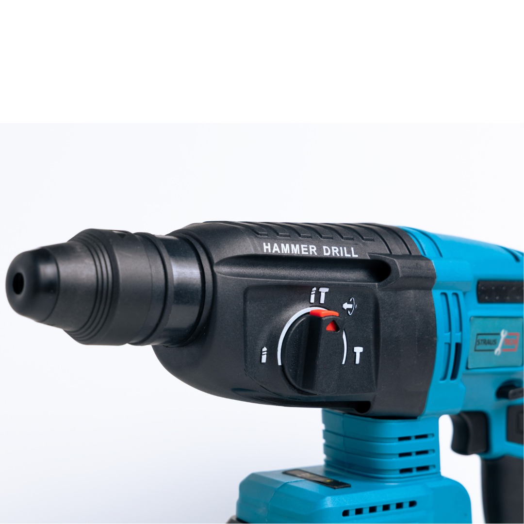 4 v 1 komplet, vrtalnik, izvijač, brusilnik | STRAUSTECH