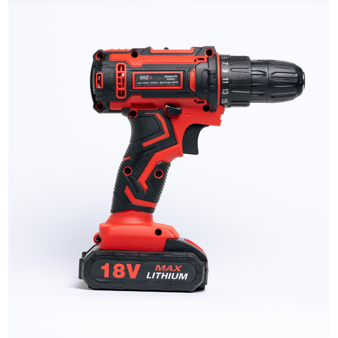 Akumulatorski vrtalnik 18V - X2 BATTERY | STRAUSTECH