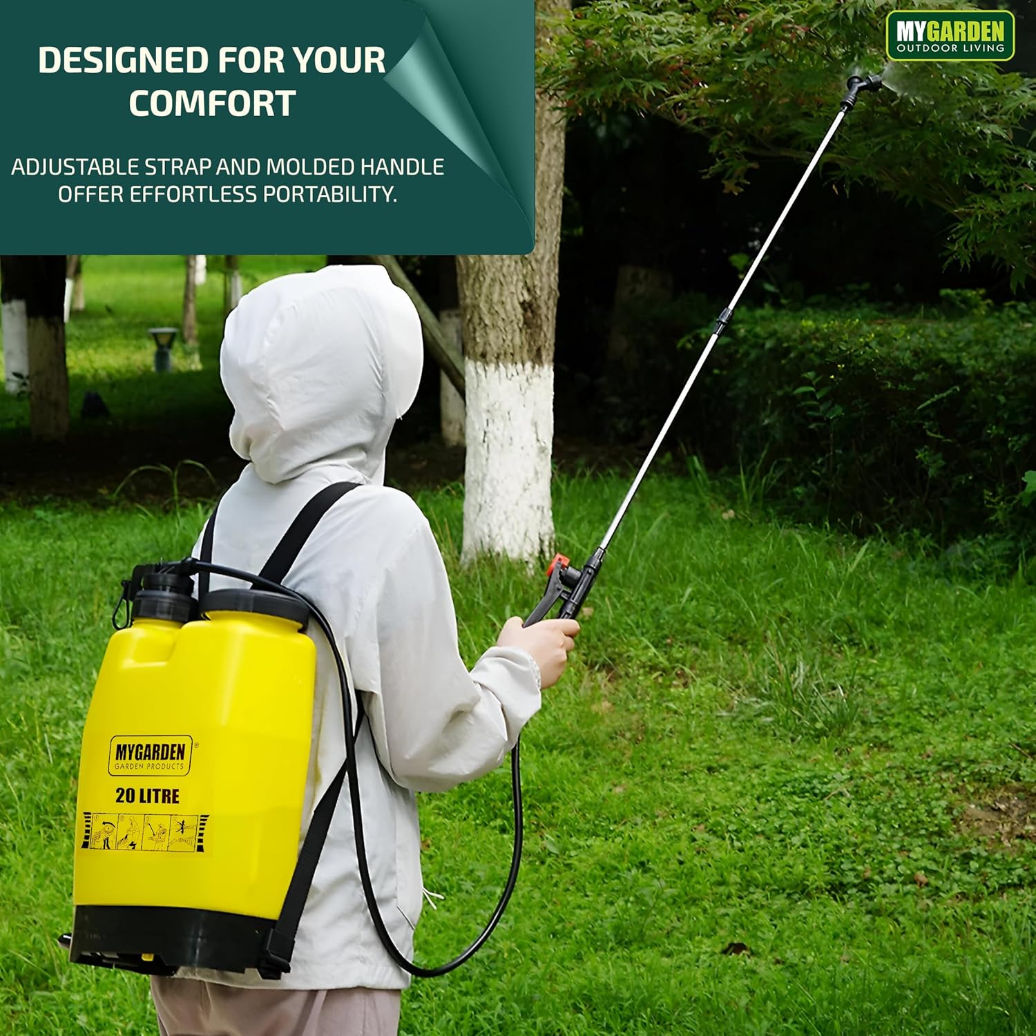 Ročna pršilica za herbicide 20L