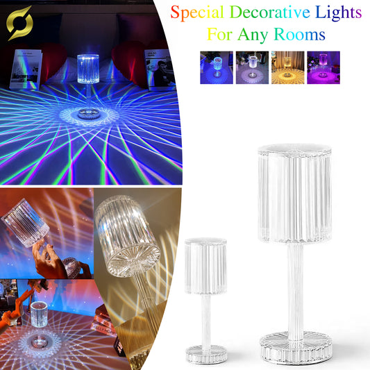 LED Kristalna Svetilka | LuxeAura