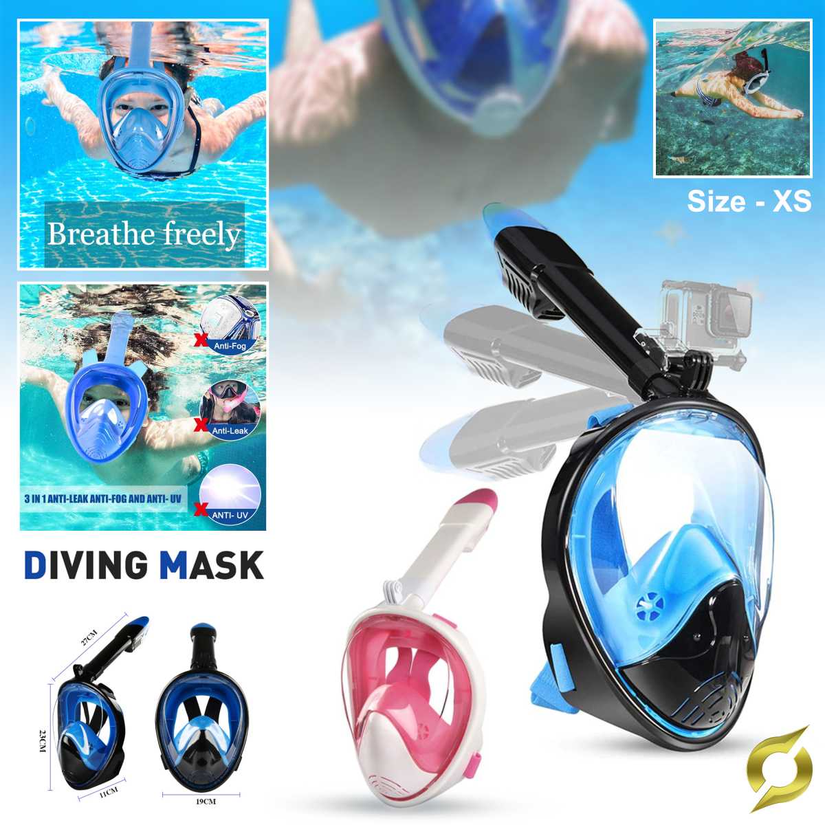 OTROŠKA MASKA ZA POTAPANJE